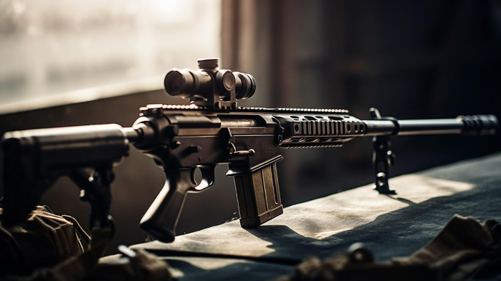 AR-15 with Rifle Scope