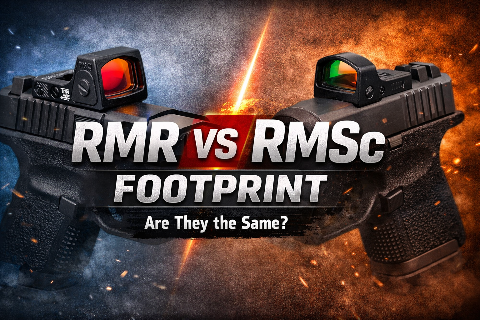 RMR vs RMSc Footprint: Are RMR and RMSc Footprints the Same?
