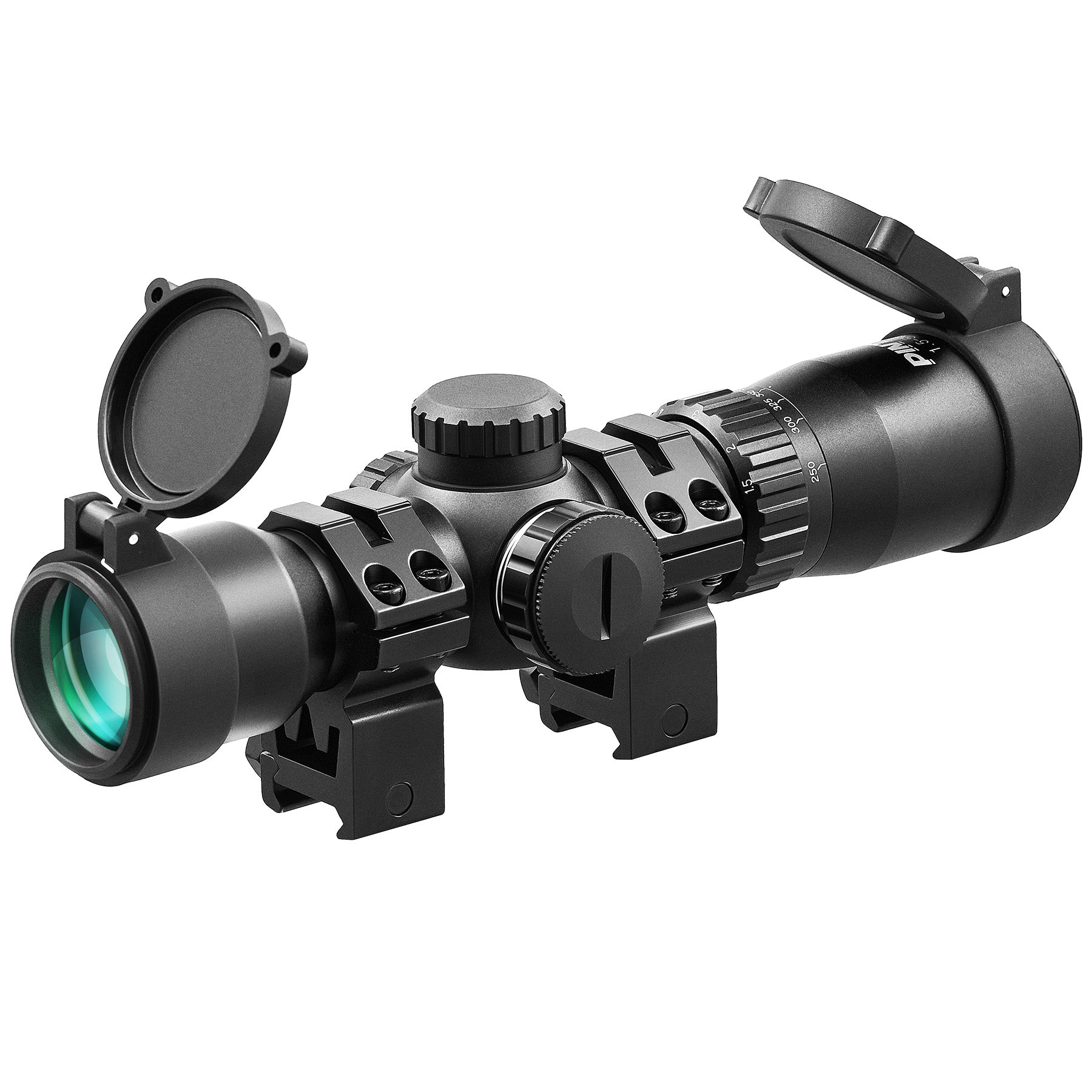 Hiram Crossbow Scope With 20mm Picatinny Weaver