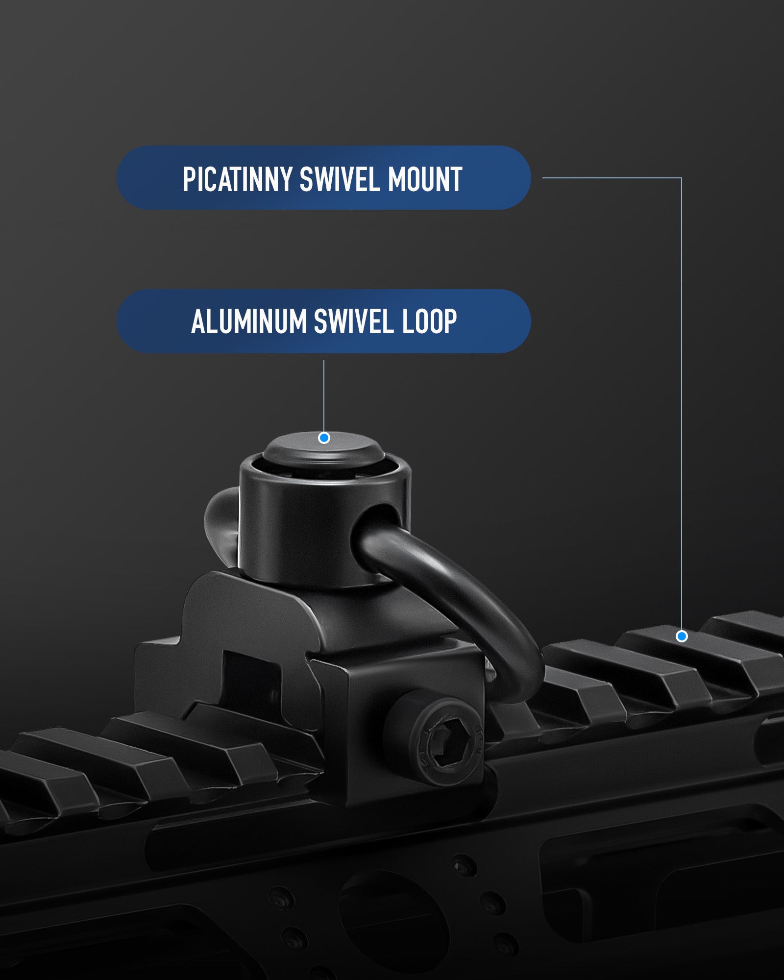 Rifle Sling & Picatinny Sling Mount