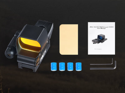 1x28mm Reflex Sight Green Laser Combo