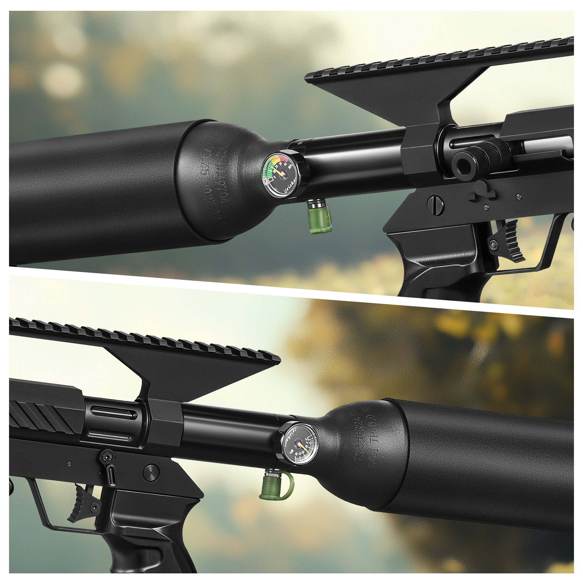 .22 Cal PCP Pellet Gun Air Rifle with 850 fps Velcoity & Picatinny Rail