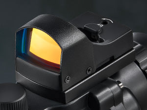 Pinty Scopes 4x32 Tactical Rifle Scope with 3MOA Red Dot Sight