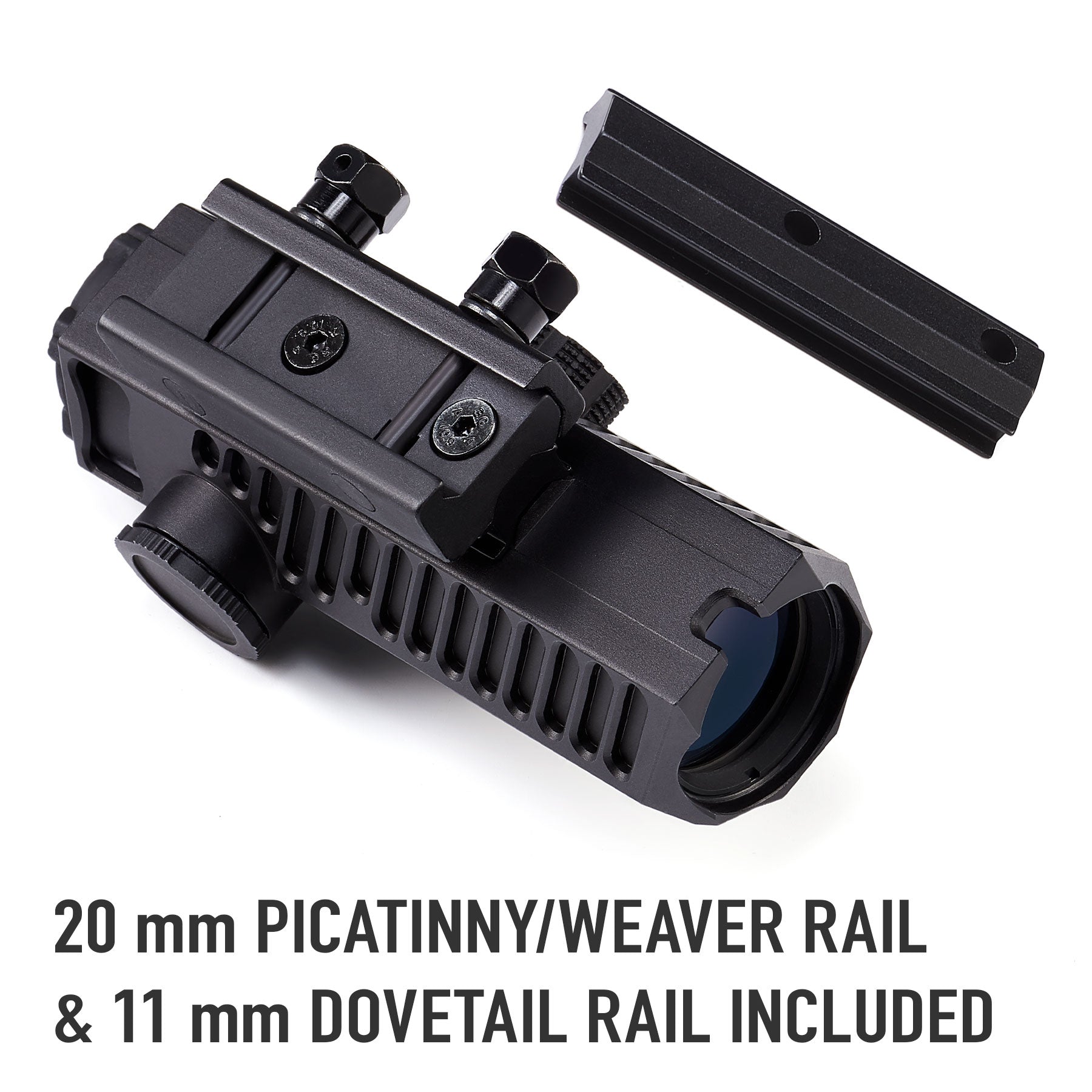 【BUY 1 GET 2 FREE】 4x32 Red Green Blue Illuminated Riflescope Hunting Gear,11 Illumination Multicoated Lenses for 20mm Picatinny
