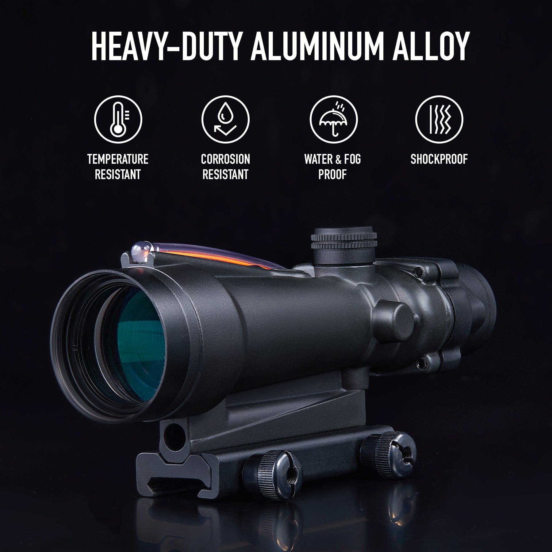 【BUY 1 GET 1 FREE SCOPE】 9 Pellet .177/.22 Cal PCP Air Rifle & 5x35 Prism Scope:Save $149!