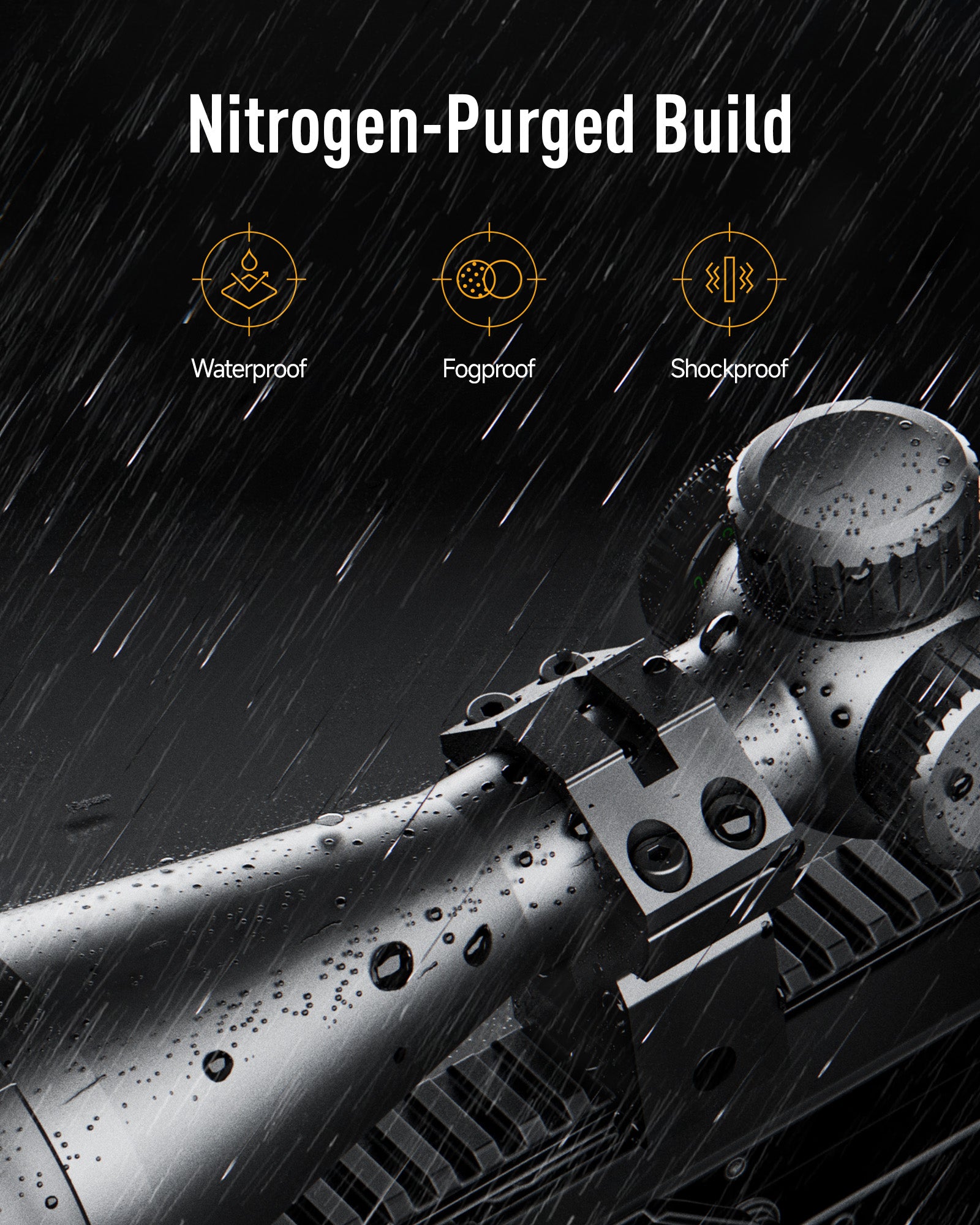 Shockproof Bdc Adjustment Reticle Ao Scope for Shooting
