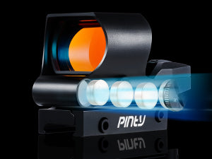 Red Dot Sight Magnifier Combo: 1x40 Reflex Sight with 1.5-5x21 Reflex Sight Magnifier