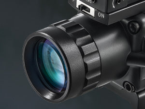 Pinty Scopes 4x32 Tactical Rifle Scope with 3MOA Red Dot Sight
