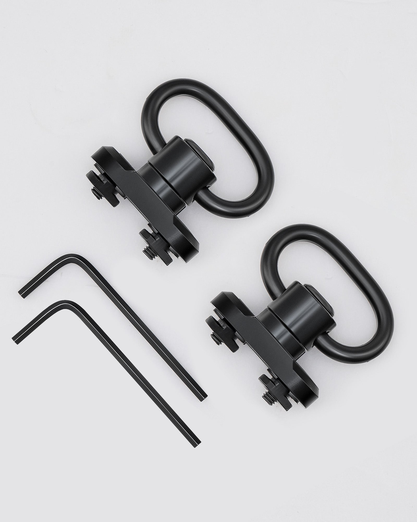M-Lok Sling Mount 1.25" Two Point Sling Swivel Mount Quick Detach Sling Attachment with Press Button