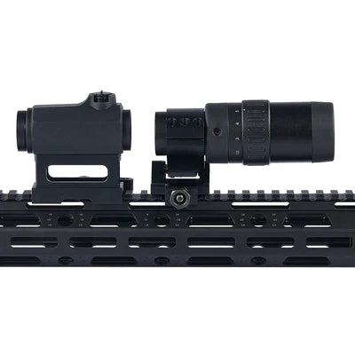 Red Dot Sight Magnifier Combo: 1x40 Reflex Sight with 1.5-5x21 Reflex Sight Magnifier