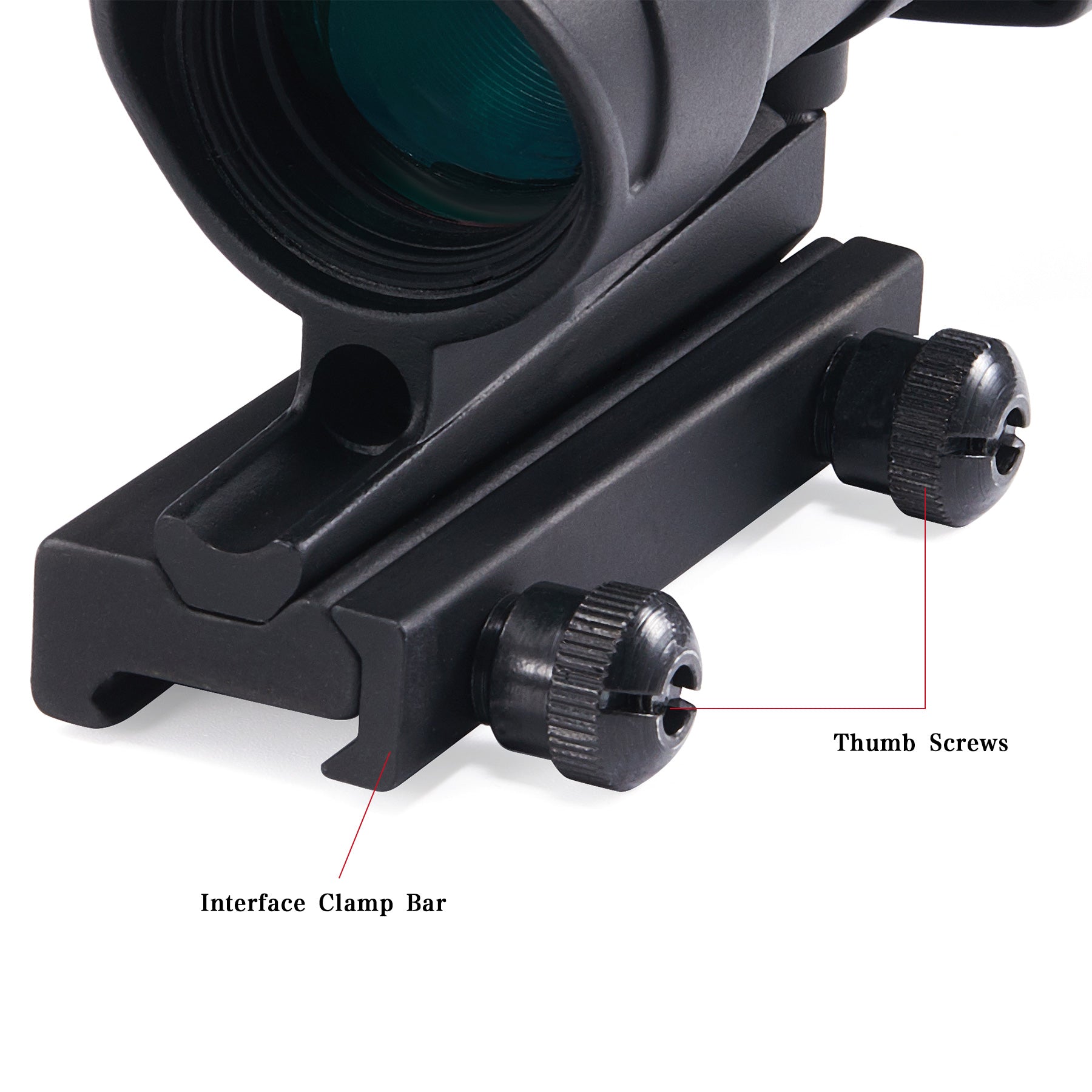 4X32 Hunting Riflescope Green Red Dot Illuminated Etched Reticle Tactical Optical Sight
