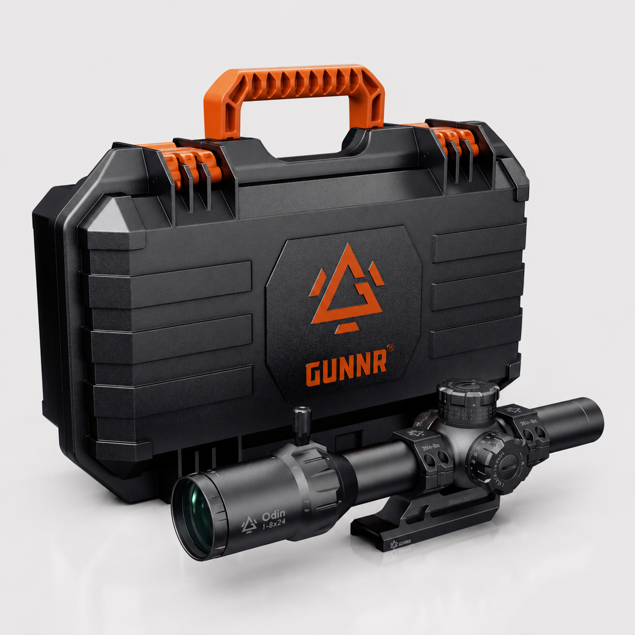 Odin ED 1-8×24 FFP LPVO with Mount and Case