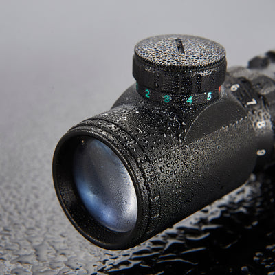 Pinty 3 in 1 Rifle Scope 4-12x50mm EG Rangefinder/Red&Green Reflex Sight/Green Dot Laser Sight