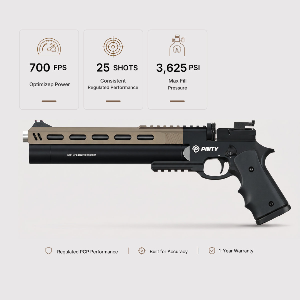 Pinty Buster Tactical FDE