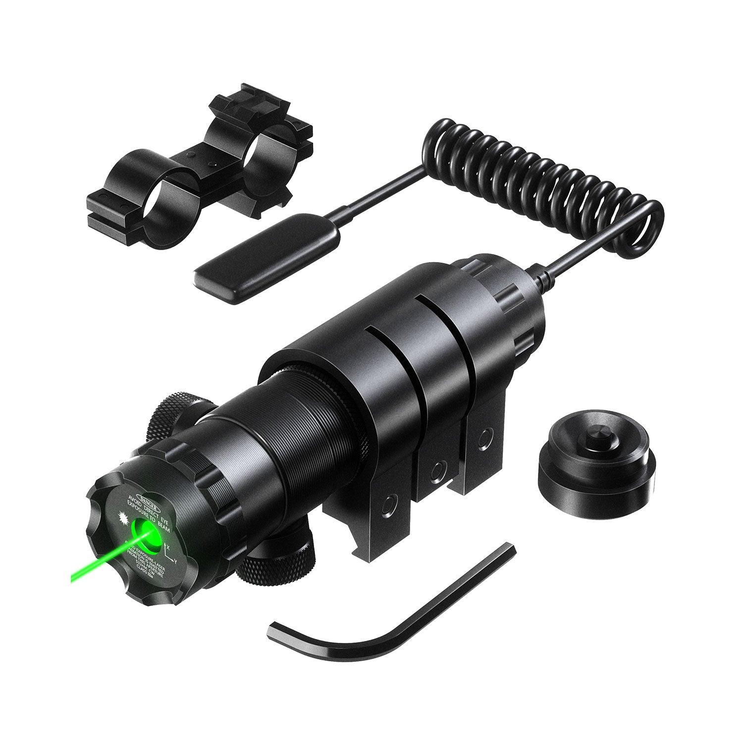 Green Laser Sight with Adjustable Mount