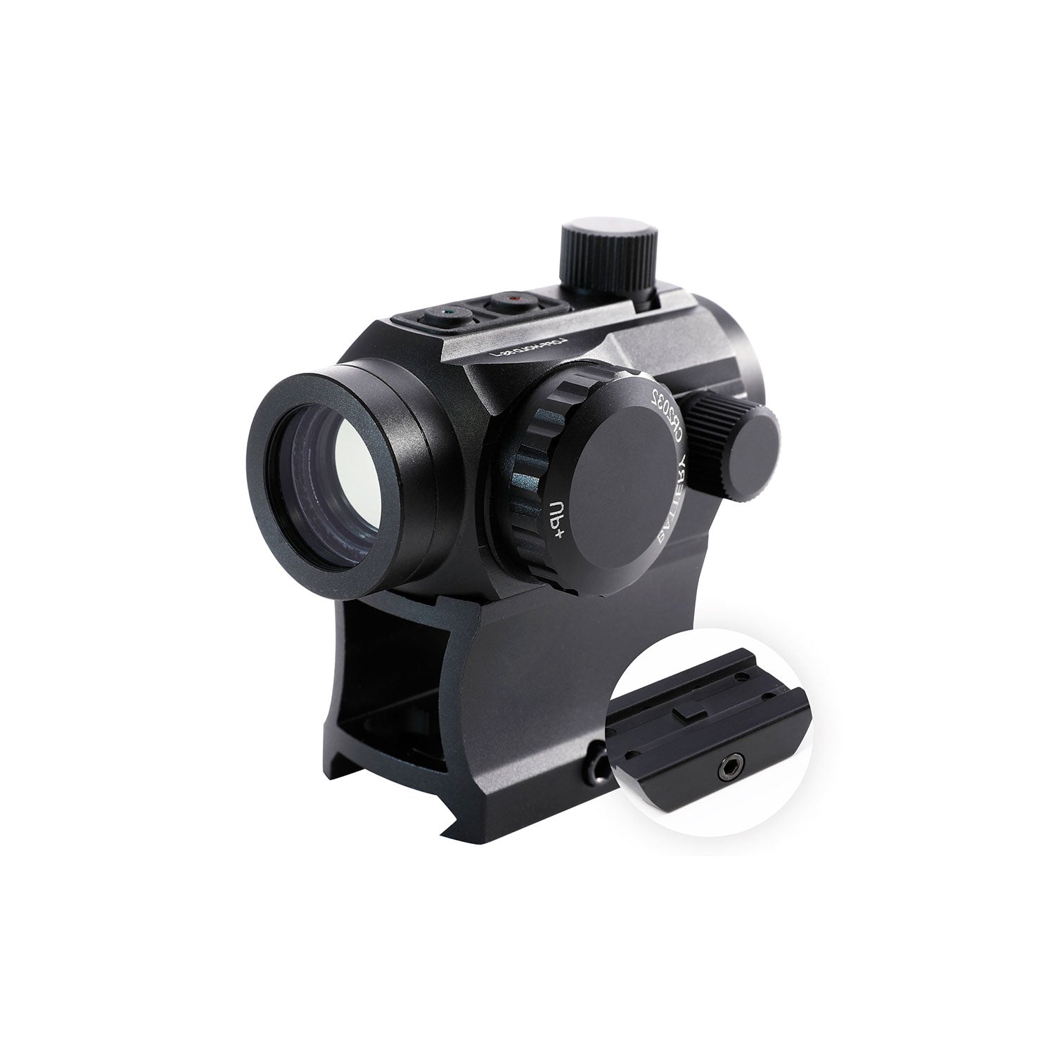 1*20mm Red Dot Sight, 4 MOA, Riser Included, K9 Lens