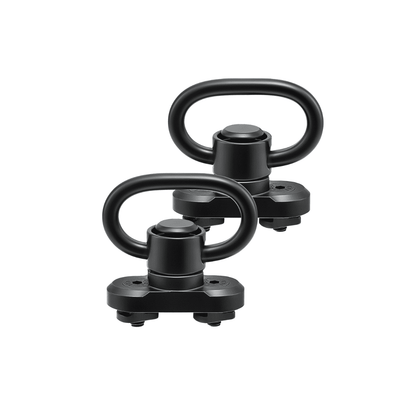 M-Lok Sling Mount 1.25" Two Point Sling Swivel Mount Quick Detach Sling Attachment with Press Button