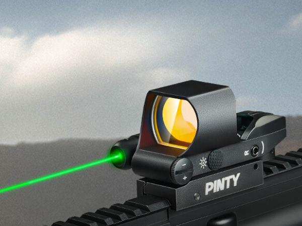 1x28mm Reflex Sight Green Laser Combo