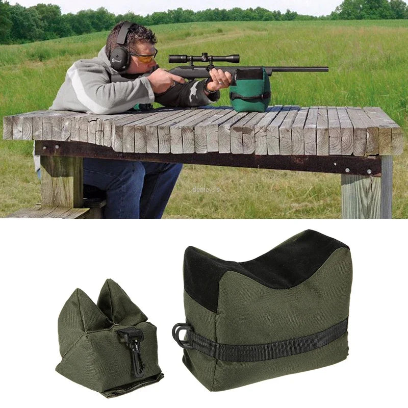 Front & Rear Shooting Bag Rest Unfilled Sandbag