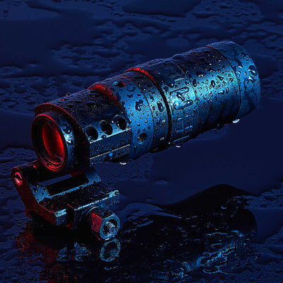 Red Dot Sight Magnifier Combo: 1x40 Reflex Sight with 1.5-5x21 Reflex Sight Magnifier