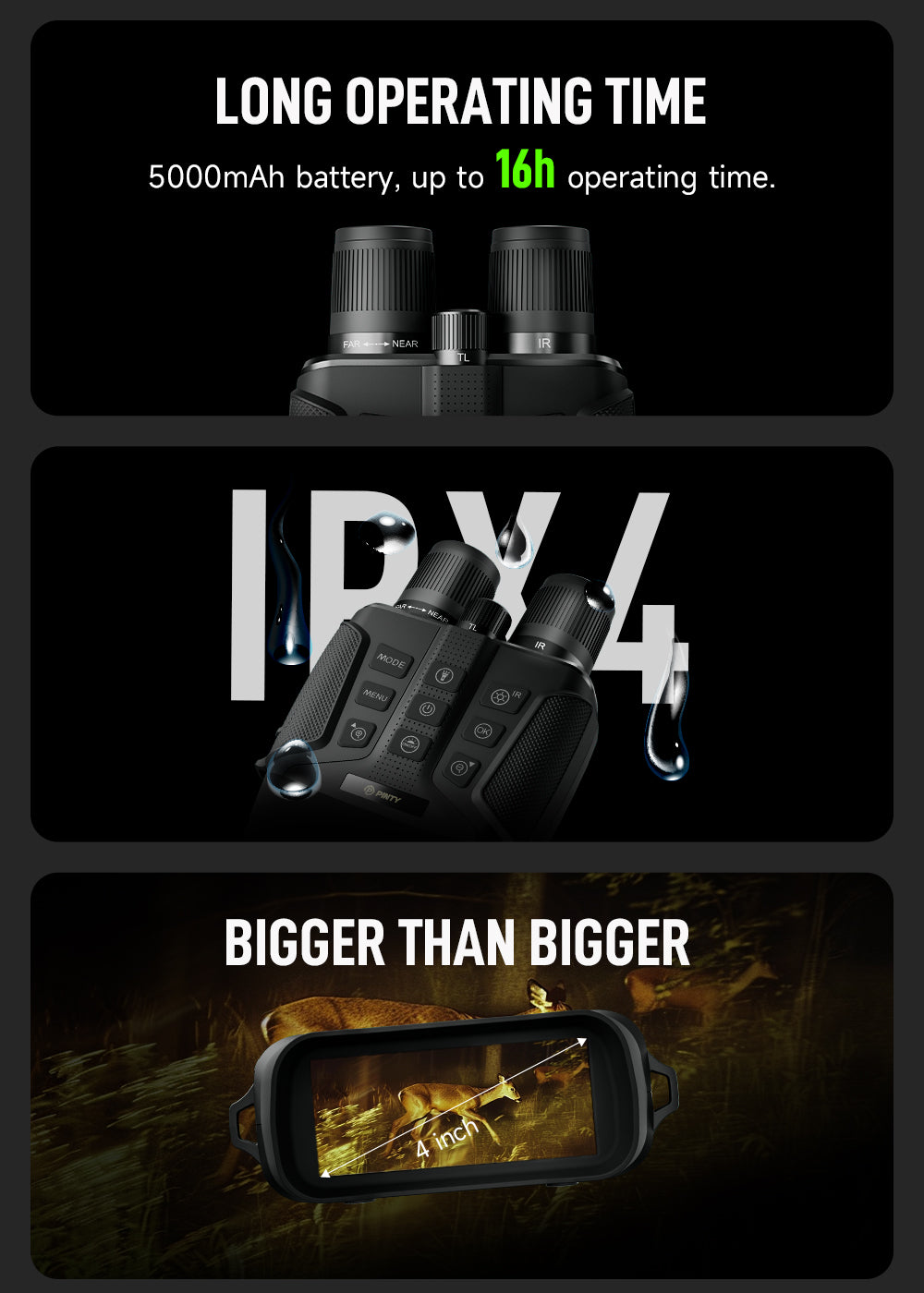 Pinty Night Vision Goggles