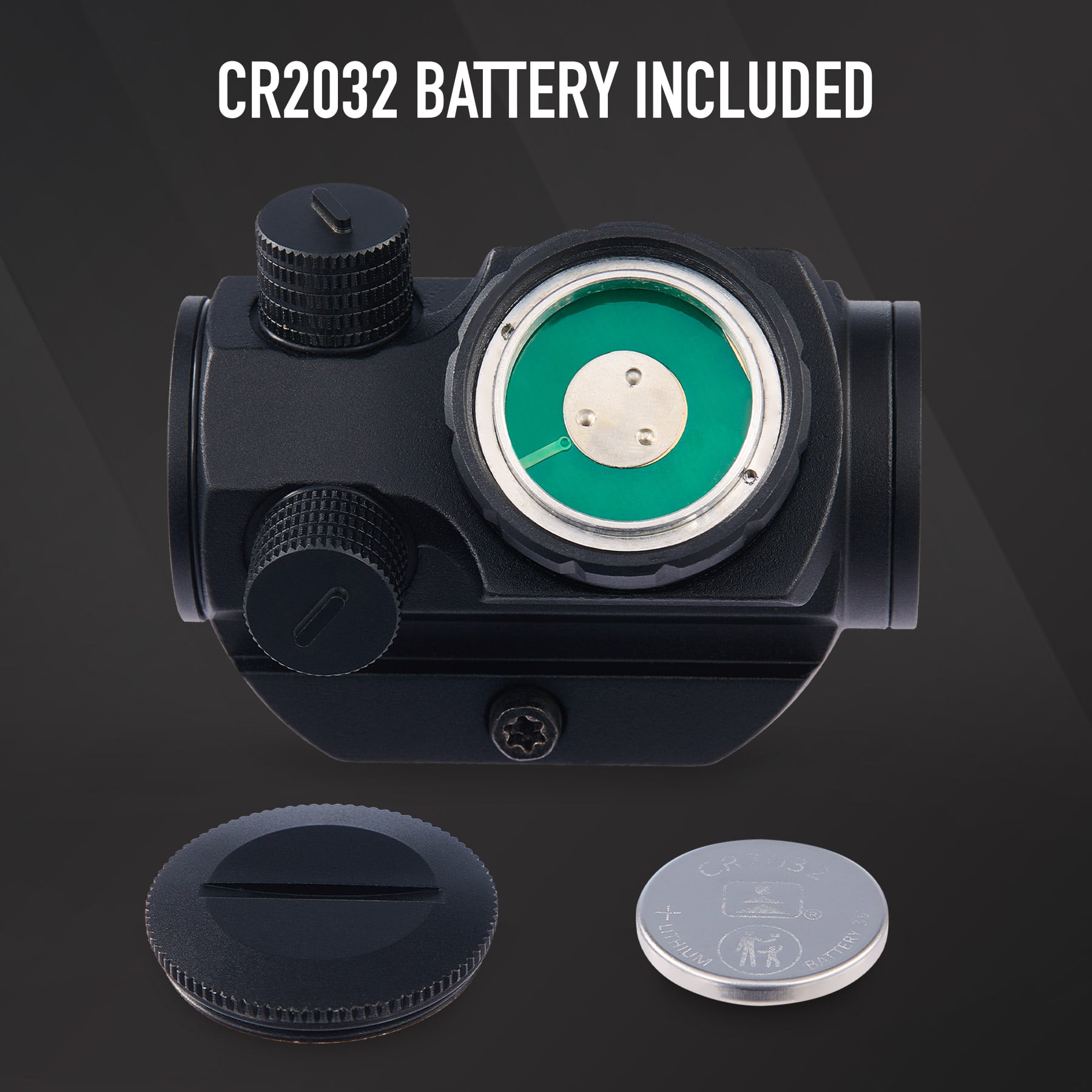 1x20 Red Dot Sight for 20mm Picatinny