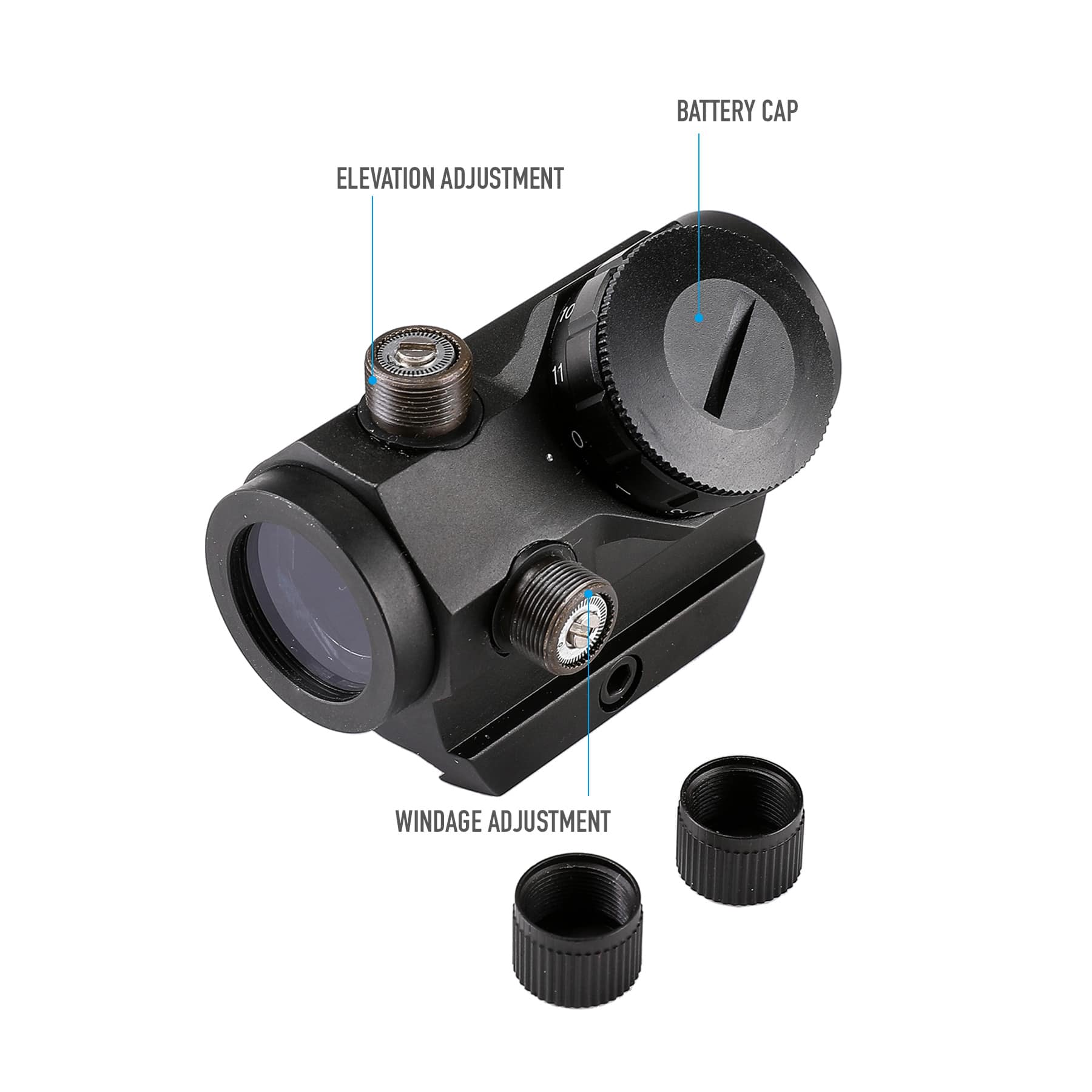 Red Dot Sight with Riser