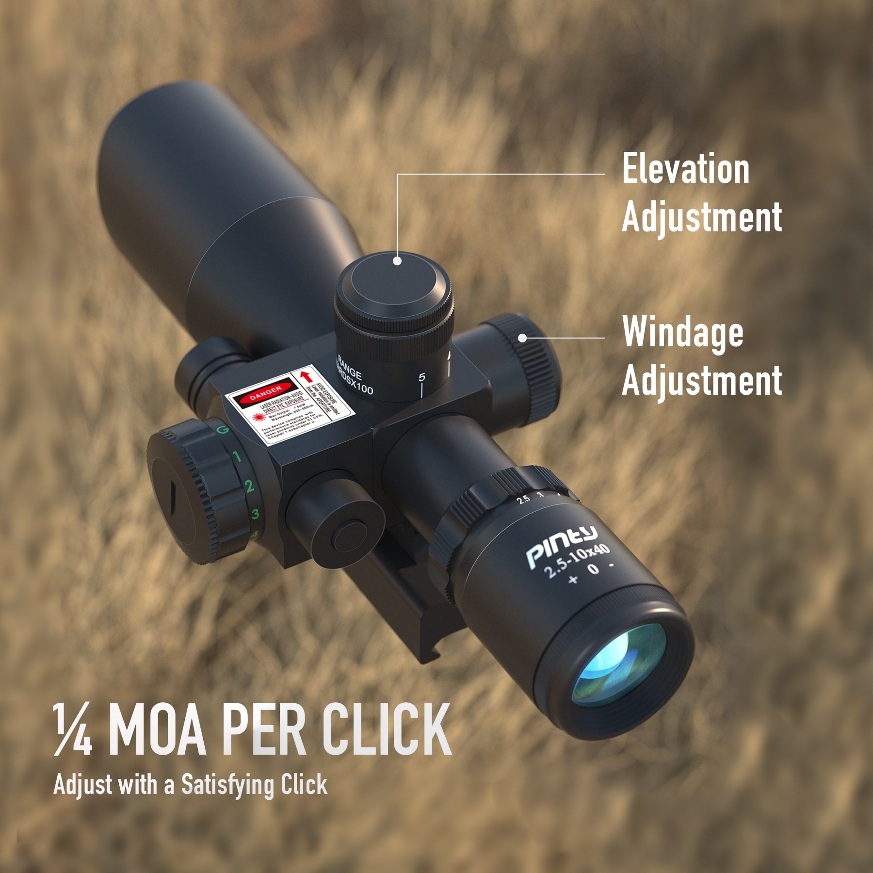 Tactical--Rifle-Scope-Laser-Holographic-Green-Red-Dot-Sight-Illuminated-Rectile