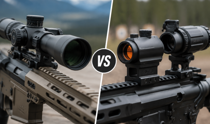 LPVO vs Red Dot with Magnifier: Pros, Cons & Key Differences