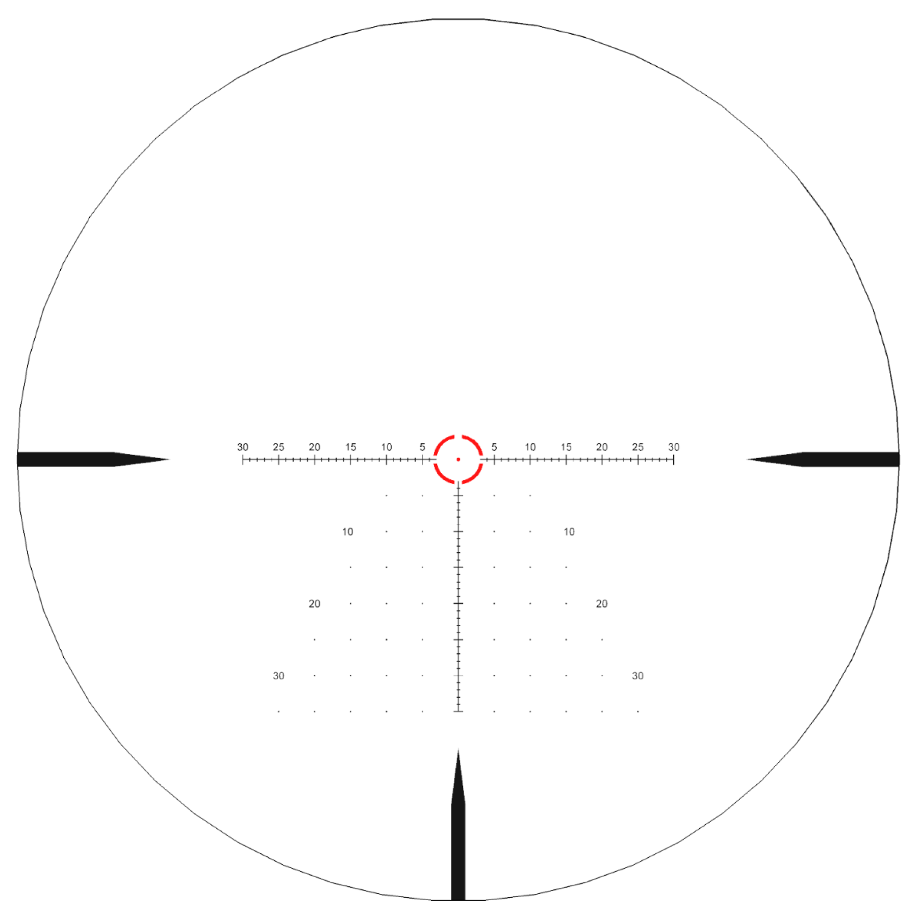 Thor ED 2-12×44 FFP Rifle Scope
