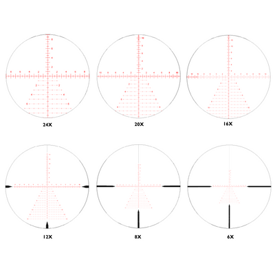 Thor ED 6-24×56 FFP Rifle Scope