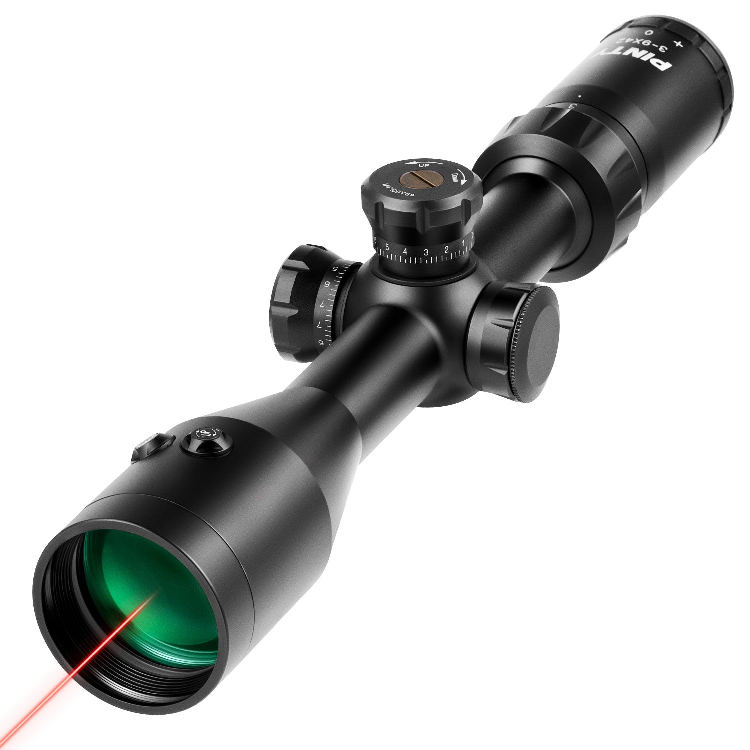 Rifle Scope with laser combo