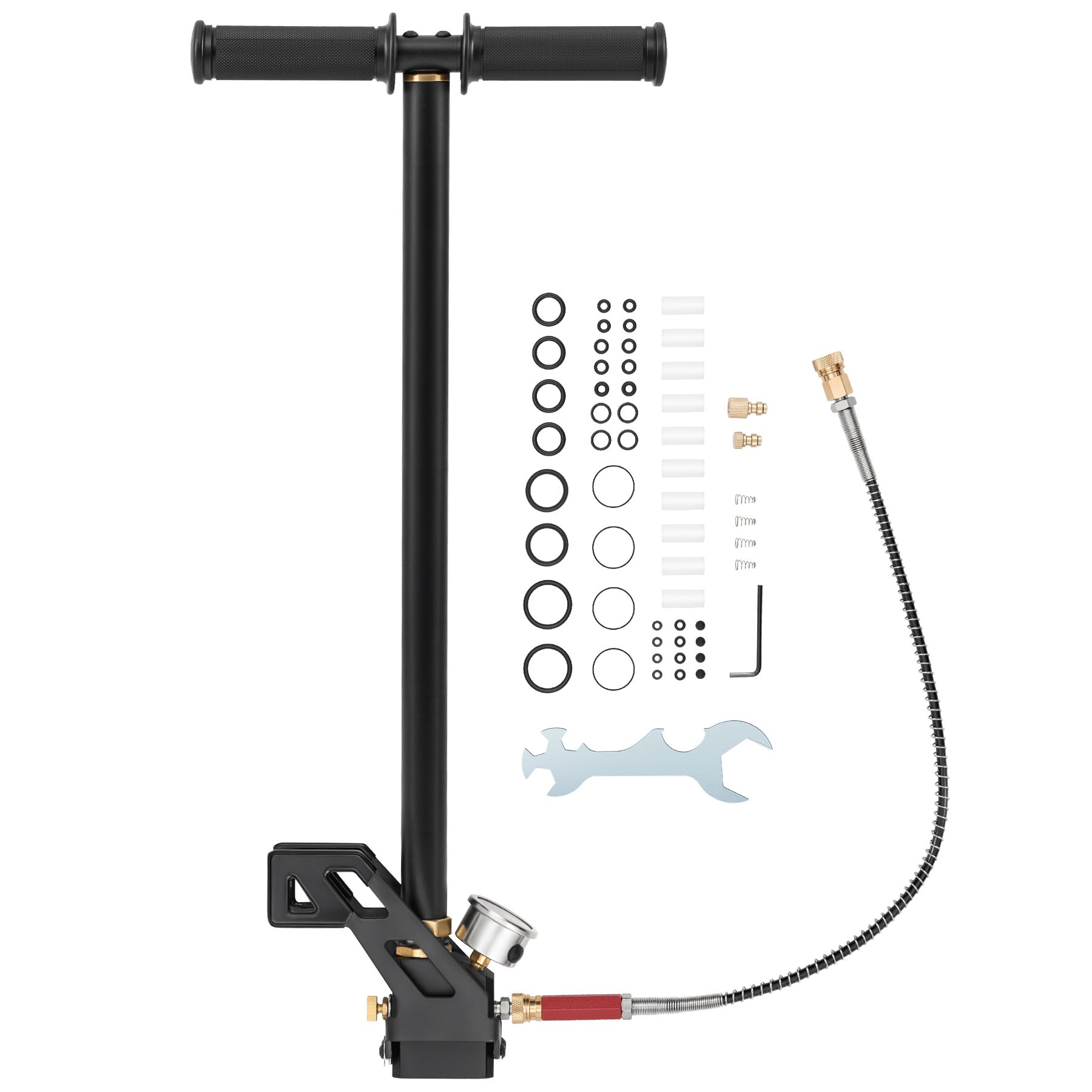 High Pressure Hand Pump 3 Stage Airgun PCP Pump for Hunting PCP Pistols Airguns Rifles Scuba Tanks Paintballs