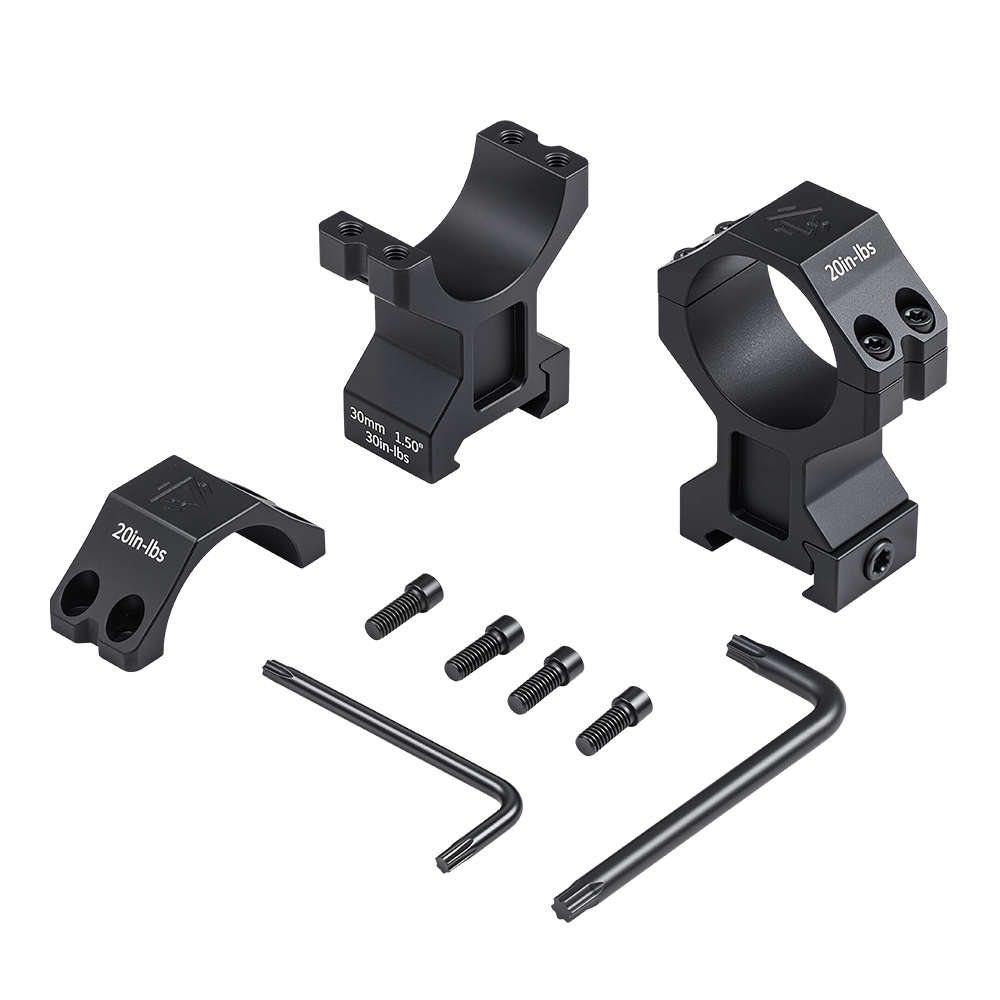 Gunnr Gulltoppr 1.5 in 30mm Rifle Scope Rings