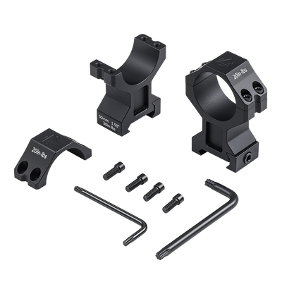 Gunnr Gulltoppr 1.5 in 30mm Rifle Scope Rings