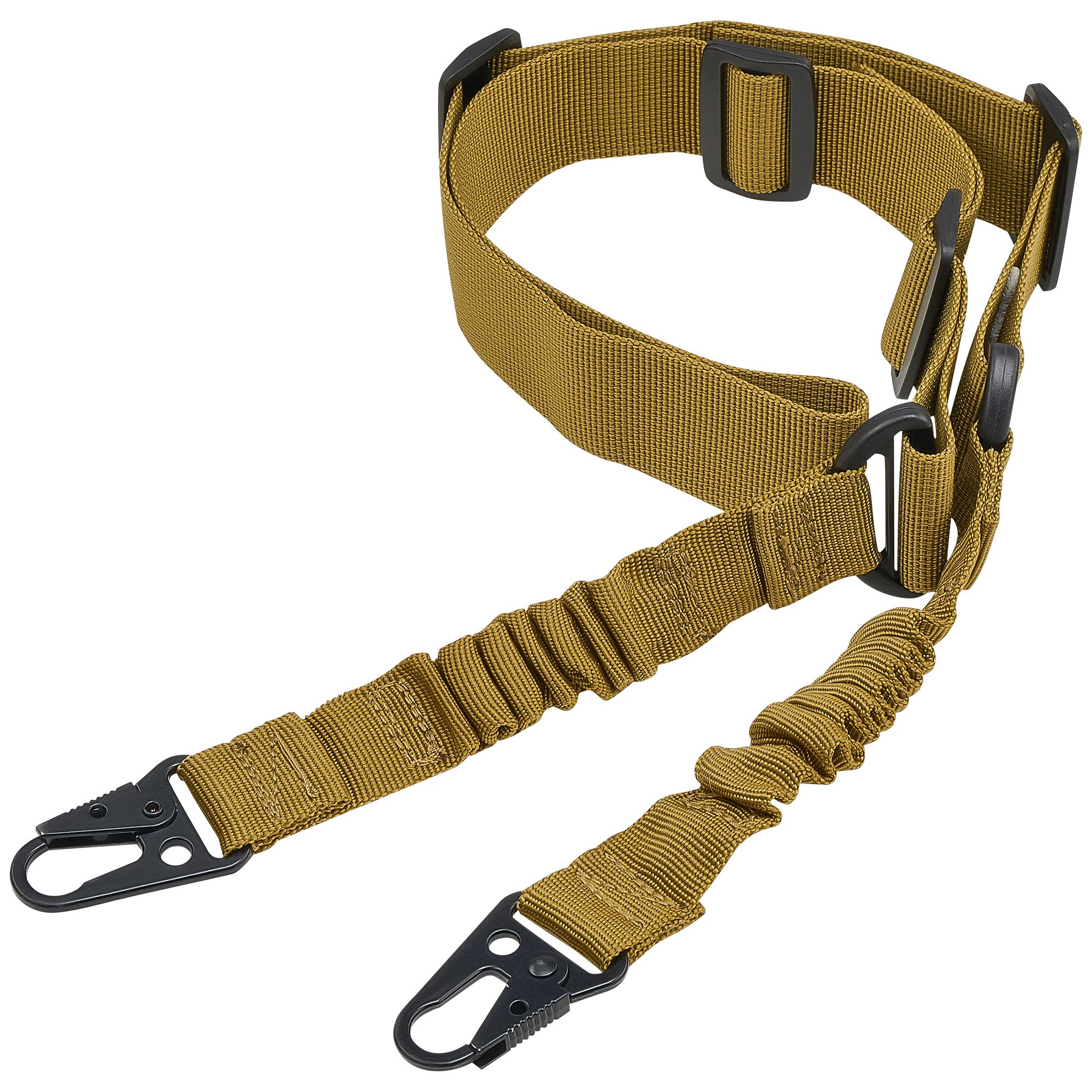 Two Point Rifle Sling, 62" Rifle Carry Strap with Adjustable Length