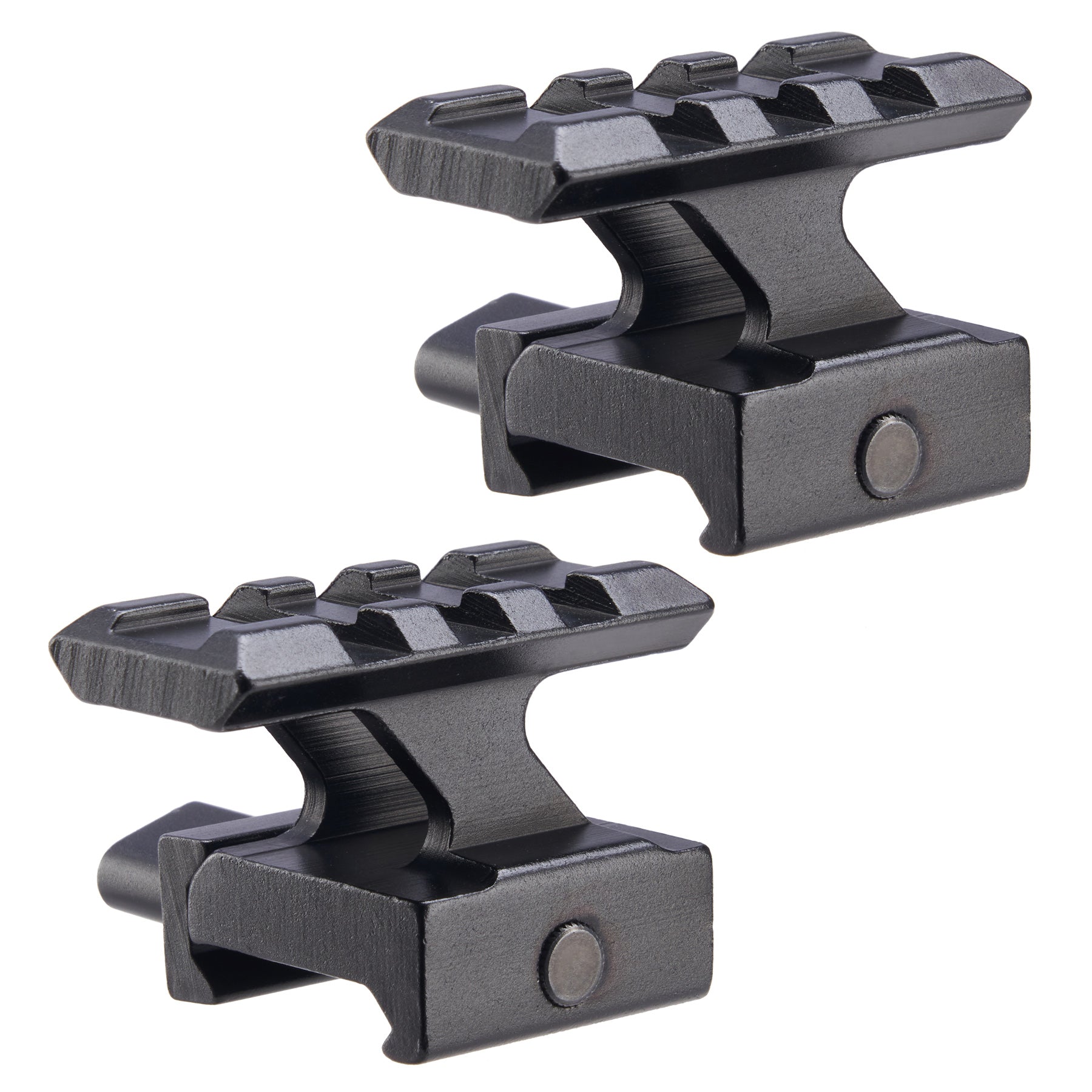 3 Slot Scope Riser Mounts for Picatinny & Weaver Based Optics Set of 2