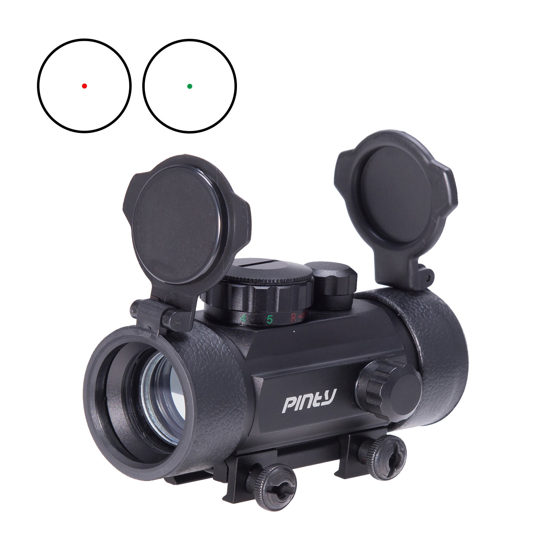 【BUY 1 GET 1 FREE RED DOT GIFT】3-9x42 Mil Dot Tactical Hunting Rifle Scope with Laser