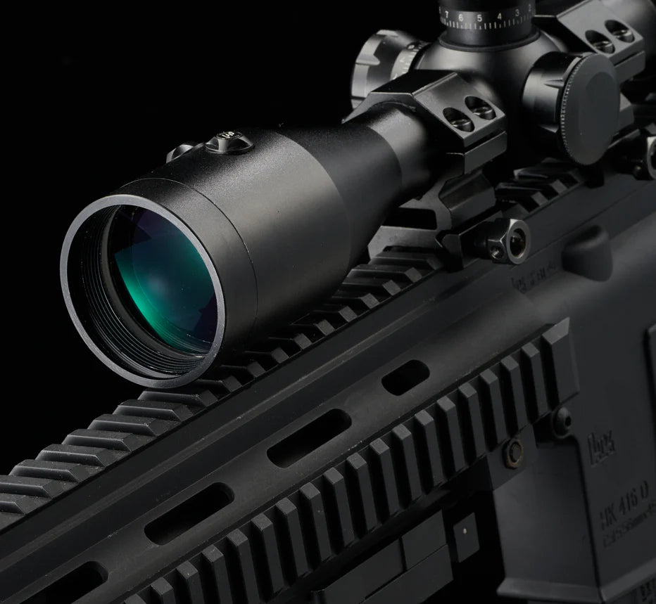 【BUY 1 GET 1 FREE RED DOT GIFT】3-9x42 Mil Dot Tactical Hunting Rifle Scope with Laser