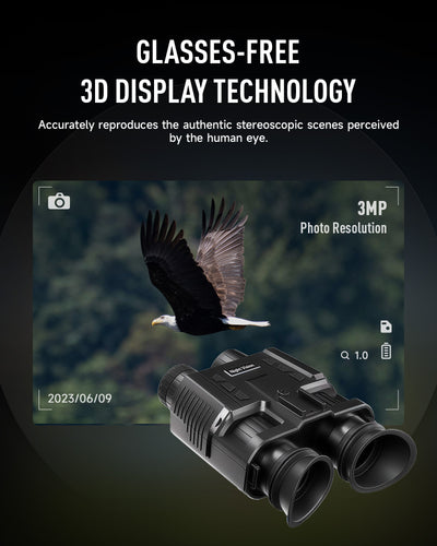 3D Display Head Mount Night Vision
