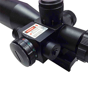2.5-10x40mm Mil-dot Rifle Scope, Red&Green Illumination, Red Laser Success