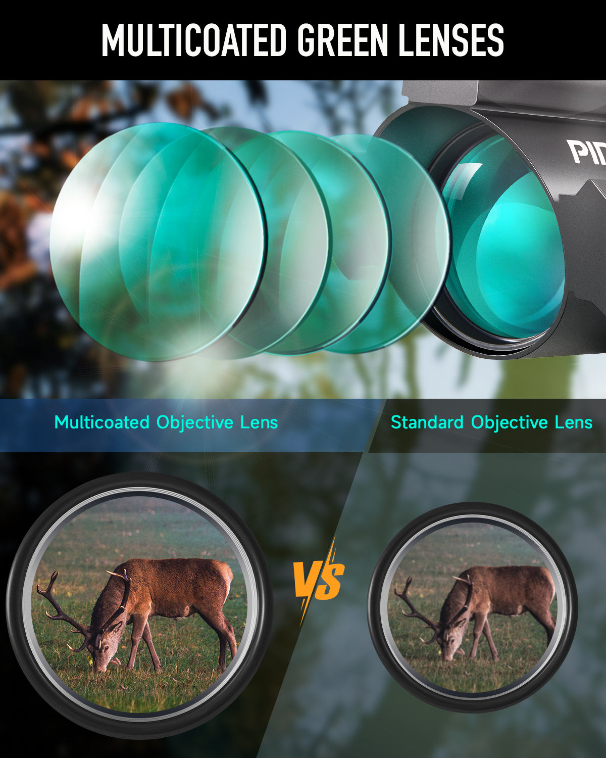 Pinty Vexa 4x32 Prism Scope
