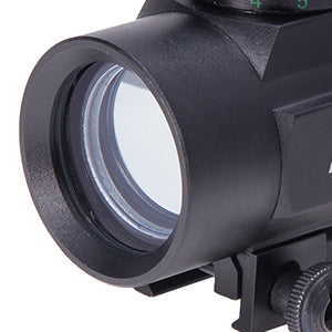 【BUY 1 GET 1 FREE RED DOT GIFT】3-9x42 Mil Dot Tactical Hunting Rifle Scope with Laser