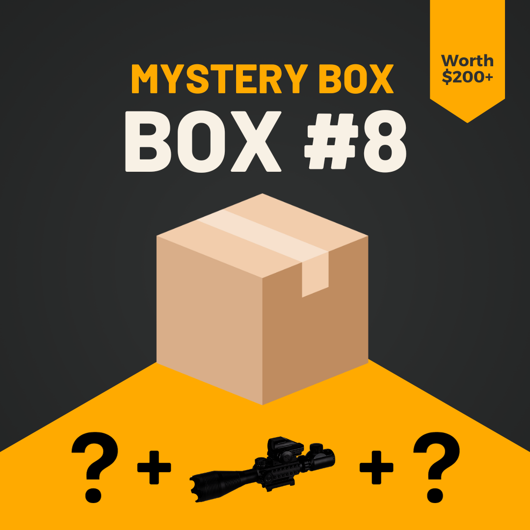Rifle Scope Mystery Box No.8 - at Least $200 Worth of Products
