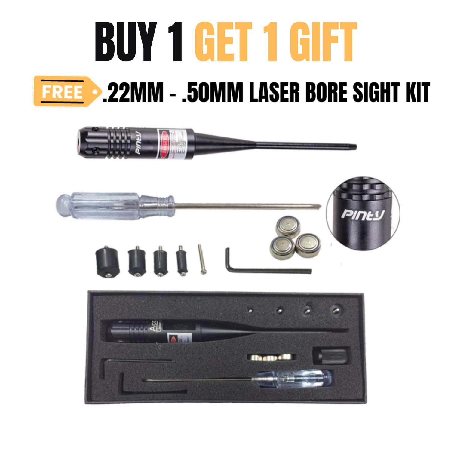 【BUY 1 GET 1 FREE BORESIGHT GIFT】6-24x50 AO Illuminated Mil-dot Rifle Scope with Sunshade Tube, Flip-up Cap and Ring Mount High-profile Picatinny Rings