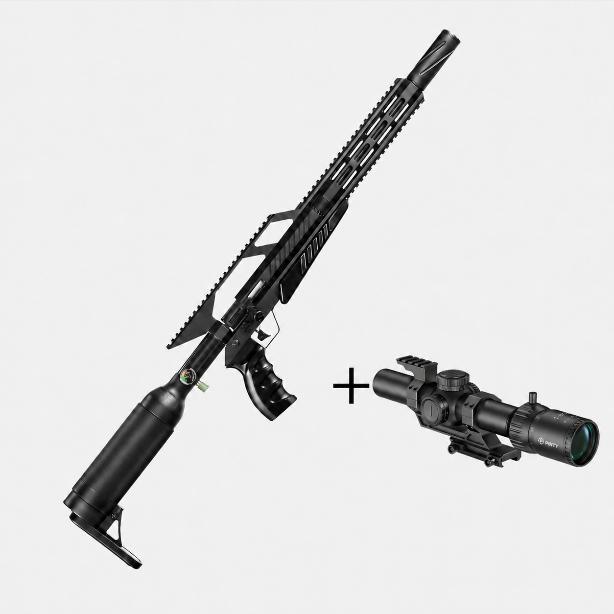 【Save 20%】Pinty Nightfall MKII & Vexa HD 1-8x24 FFP LPVO