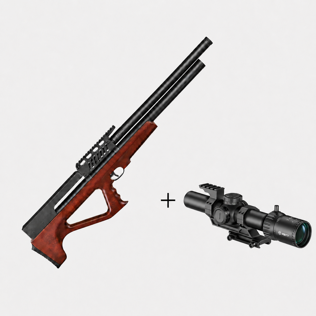 【Save 20%】Pinty Striker Compact Bullpup & Vexa HD 1-8x24 FFP LPVO