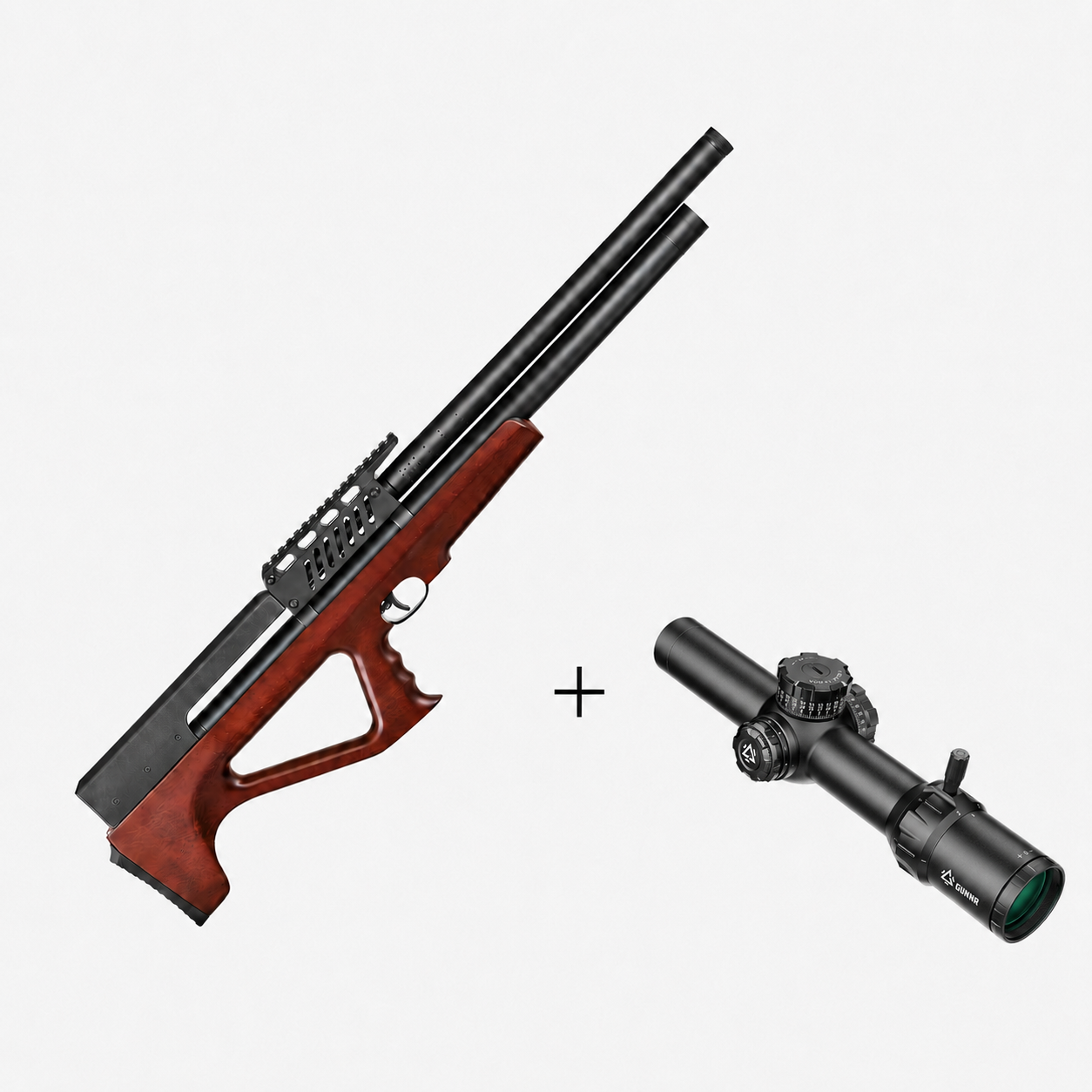 【Save $260】 Pinty Striker Compact Bullpup & Gunnr Odin ED 1-6×28 FFP LPVO
