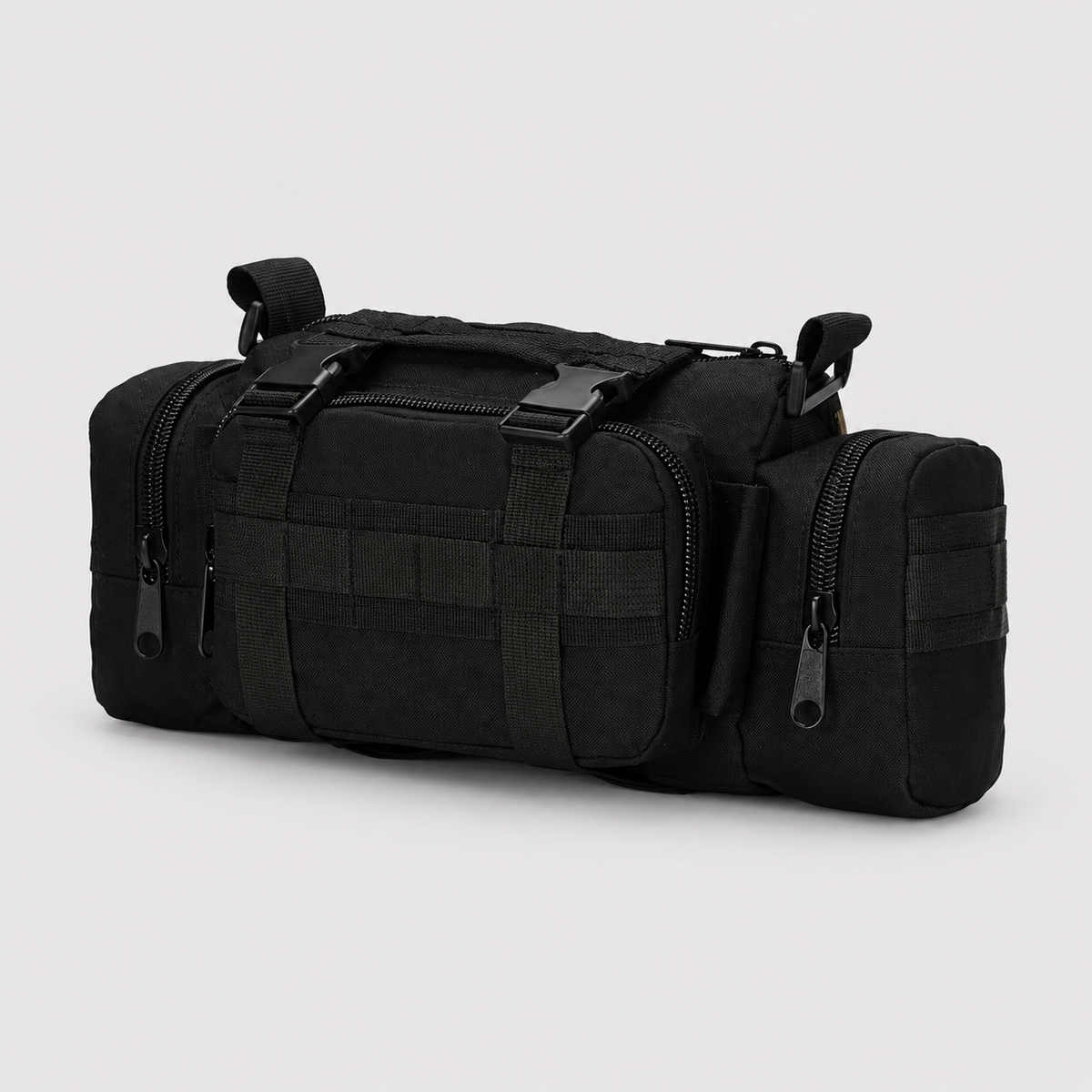 Molle Tactical Waist Pack, Fishing Camping Hiking Pouch Chest Bag
