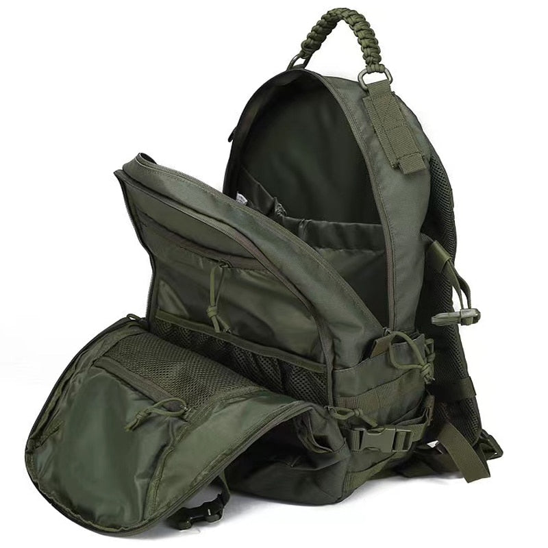 Tactical Backpack 35L Waterproof for Trekking Fishing Hunting Camping